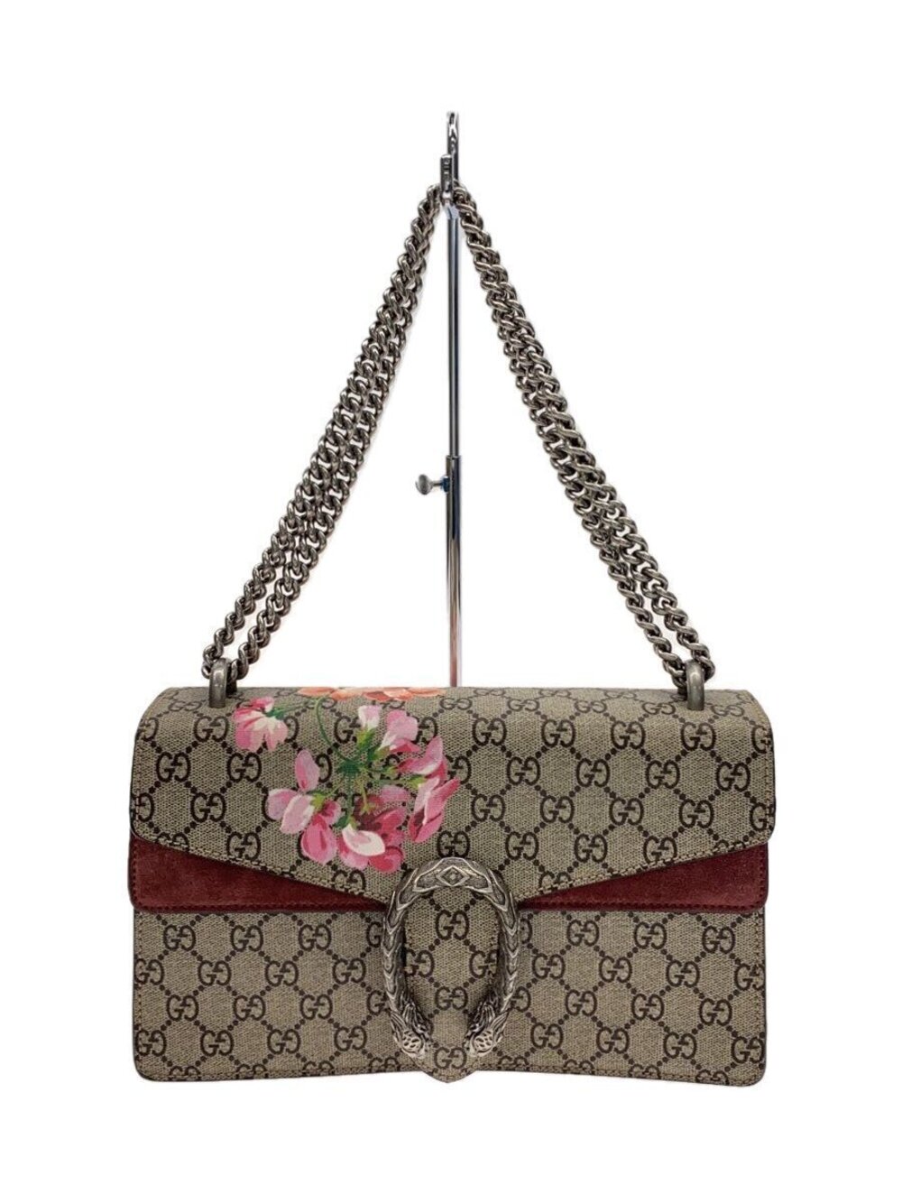 Gucci Shoulder Bag Dionysus GG Supreme Canvas Brown